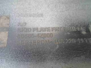 Защита переднего бампера Hyundai Santa FE 3 (DM) 2014г. 865654Z000 - Фото 6