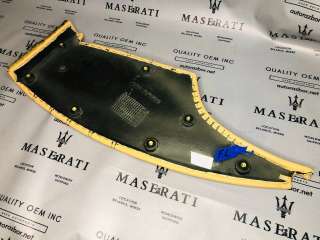Обшивка двери передней левой (дверная карта) Maserati Quattroporte 2005г. 981384900 - Фото 5