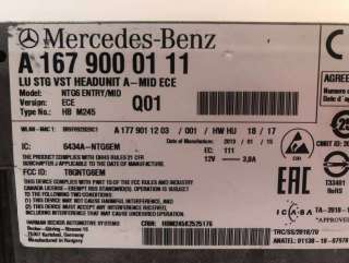 Магнитола (аудио система) Mercedes GLE W167 2021г. A1679000111,A1679002812,A1679001817 - Фото 3