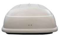 Багажник на крышу Автобокс (350л) на крышу FirstBag белый матовый Bentley Continental 3 2012г.  - Фото 6