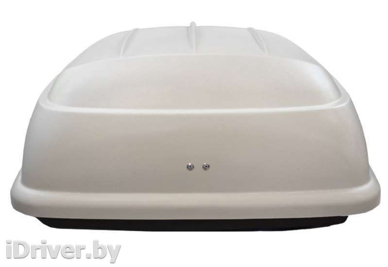 Багажник на крышу Автобокс (350л) на крышу FirstBag белый матовый Hyundai Elantra MD 2012г.   - Фото 6