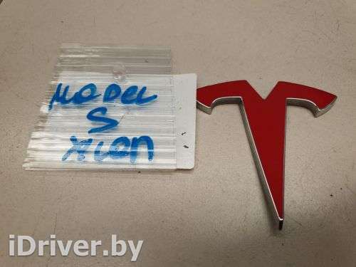 Эмблема двери багажника Tesla model S 2012г. 10085600A - Фото 1