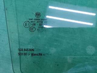 Стекло двери Volkswagen Golf 7 2012г. 5g6845026 - Фото 5