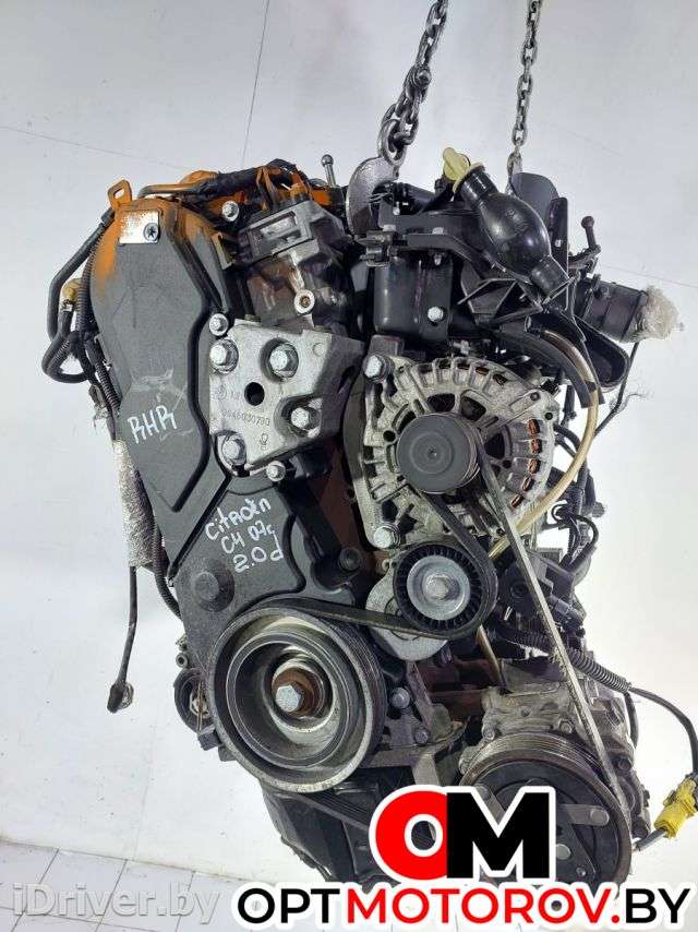Двигатель  Citroen C4 1 2.0  Дизель, 2007г. RHR, 10DYVM  - Фото 1