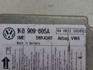 Блок управления подушек безопасности Volkswagen Golf 5 2006г. 1K0909605A - Фото 3