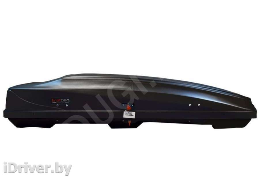 Багажник на крышу Автобокс (480л) FirstBag 480LT J480.006 (195x85x40 см) цвет Lincoln MKX 2012г.   - Фото 2