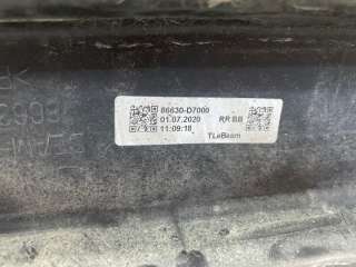86630d7000 Усилитель бампера задний Hyundai Tucson 3 Арт MA118607, вид 8