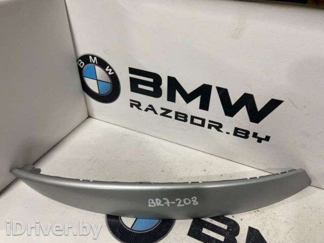 Накладки на ручки дверей BMW X3 E83 2008г. 51413448623, 3448623 - Фото 1