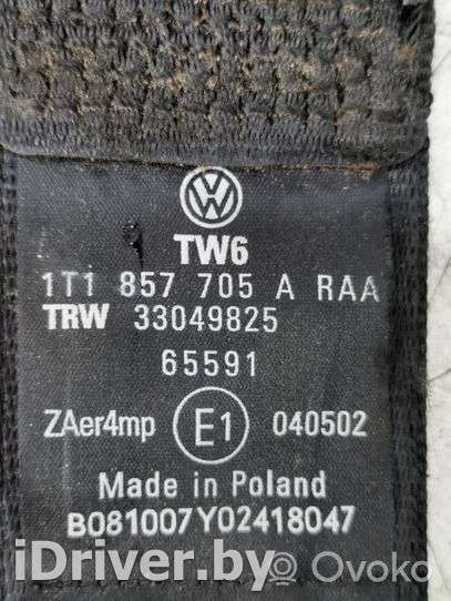 Ремень безопасности Volkswagen Touran 1 2009г. 1t1857705a, 65591, 33049825 , artTAJ9862  - Фото 3
