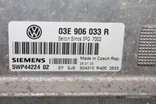 Блок управления двигателем Volkswagen Polo 4 2004г. 03E906033R , art3051188 - Фото 2