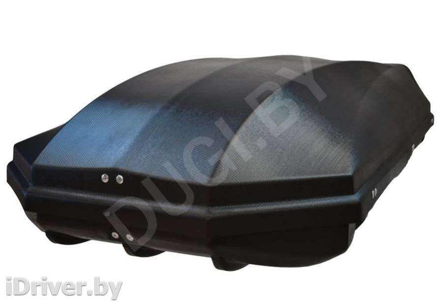 Багажник на крышу Автобокс (450л) на крышу FirstBag, цвет черный матовый Bentley Mulsanne 2012г.   - Фото 3