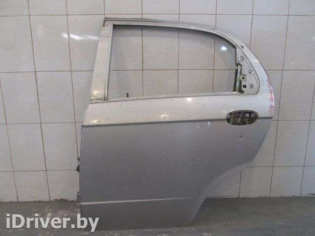 Дверь задняя левая Chevrolet Spark M150,M200 2006г.  - Фото 1