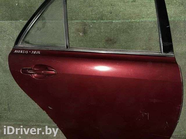 Дверь задняя правая Toyota Avensis 2 2004г.  - Фото 1