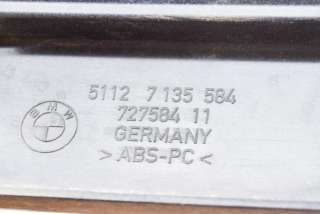 Молдинг бампера переднего BMW 7 E65/E66 2004г. 7135584 , art724641 - Фото 3