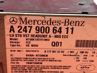 Магнитола (аудио система) Mercedes GLA H247 2023г. A2479006411,A2479004810 - Фото 3