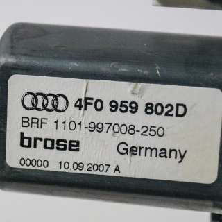 Моторчик стеклоподъемника передний правый Audi A6 C6 (S6,RS6) 2008г. 4F0971687A, 4F0959802D , art95095 - Фото 3