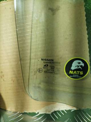 Стекло двери передней правой Nissan Almera N15 1998г.  - Фото 2