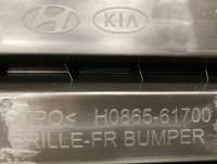 Накладка (юбка) переднего бампера Kia Rio 4 restailing 2021г.  - Фото 2