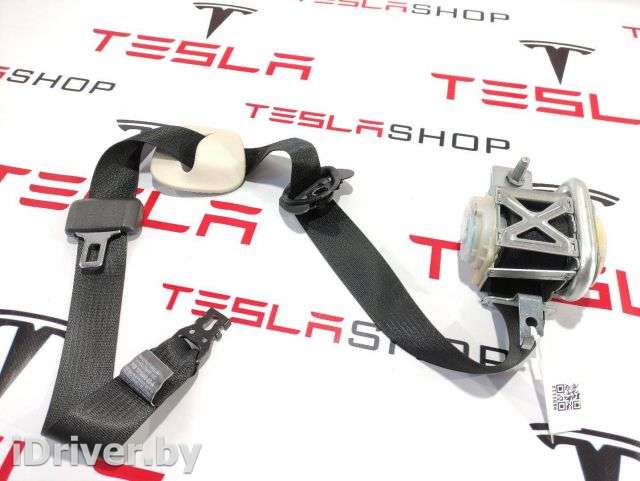 Ремень безопасности передний правый Tesla model S 2015г. 1019469-02-A - Фото 1