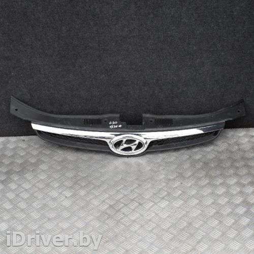 Заглушка (решетка) в бампер передний Hyundai i30 FD 2009г. art112759 - Фото 1