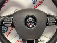 Рулевое колесо Volkswagen Touareg 2 2014г.  - Фото 7