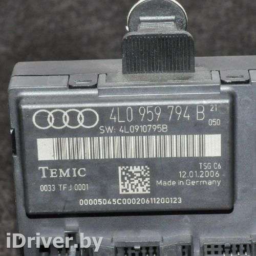 Блок управления двери задней правой Audi Q7 4L 2006г. 4L0910795B, 4L0959794B , art197150 - Фото 1