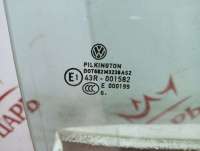 Стекло двери передней правой Volkswagen Touran 1 2006г.  - Фото 2