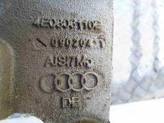Кронштейн усилителя переднего бампера Audi A8 D3 (S8) 2004г. 4E0806110E - Фото 4