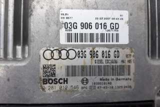 Блок управления двигателем Audi A4 B7 2006г. 03G906016GD, 0281012546 , art835064 - Фото 2