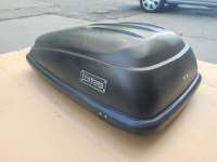 Багажник на крышу Автобокс (250л) FirstBag , цвет черный матовый Chery Bonus A13 2012г.  - Фото 10