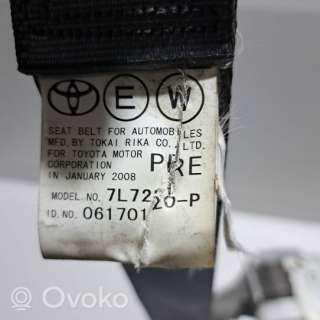 Ремень безопасности Toyota Prius 2 2008г. 7l7220p, 061701 , artOLO2167 - Фото 2