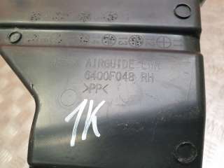 Кронштейн решетки радиатора нижний Mitsubishi Outlander 3 2012г. 6400f048 - Фото 3