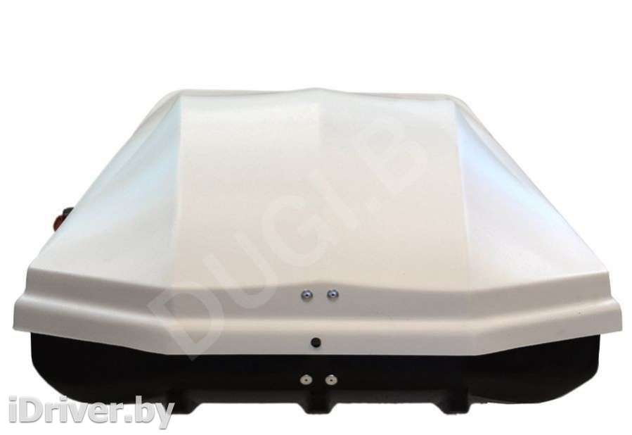 Багажник на крышу Автобокс (450л) на крышу FirstBag, цвет белый матовый Alfa Romeo 159 2012г.   - Фото 6