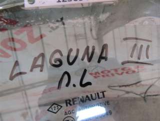 Стекло двери переднее левое Renault Laguna 3 2014г.  - Фото 3