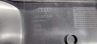 Обшивка стойки центральной правой (накладка) Audi A6 C7 (S6,RS6) 2012г. 4G0867240A - Фото 3
