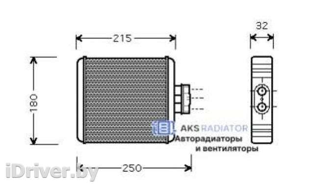Радиатор отопителя (печки) Seat Ibiza 2   - Фото 1