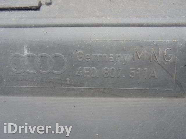 Бампер задний Audi A8 D3 (S8) 2005г. 4E0807511A  - Фото 5
