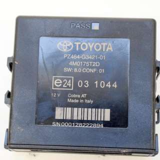 Блок управления сигнализацией Toyota Prius 3 2013г. PZ464-G3421-01, 4M0175T2D , art256420 - Фото 6