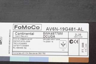 Блок управления бесключевым доступом Ford Focus 3 2013г. AV6N-19G481-AL, 5WK49778M , art725953 - Фото 6