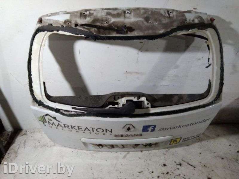Крышка багажника (дверь 3-5) Renault Megane 2 2005г.   - Фото 1