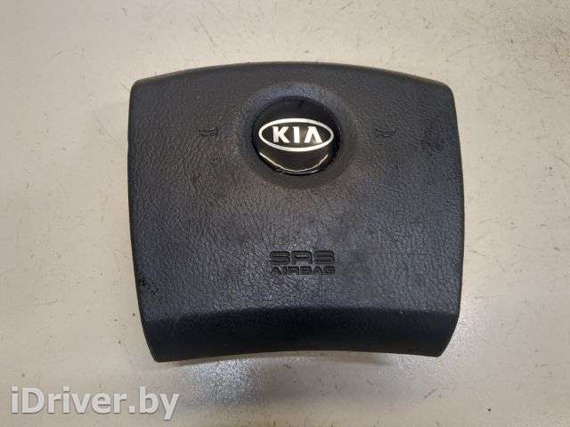 Подушка безопасности водителя Kia Sorento 1 2004г. 600992005e - Фото 1