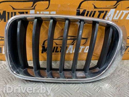 Решетка радиатора передняя левая BMW X3 F25 2014г. 51117338571 - Фото 1