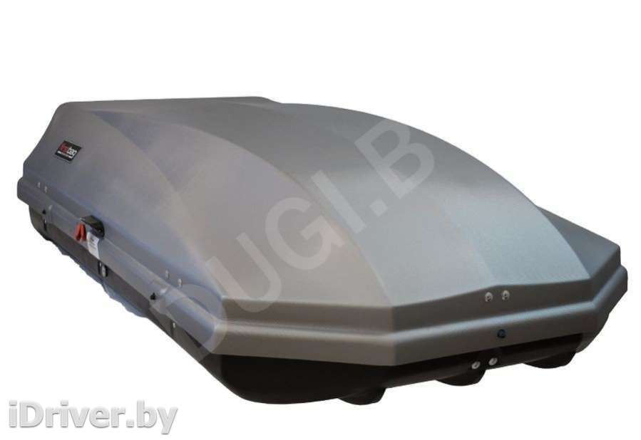 Багажник на крышу Автобокс (450л) на крышу FirstBag, цвет серый матовый Acura RL KB2 2012г.   - Фото 7