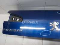 Крышка багажника Peugeot 607 2001г. 8701L2 - Фото 6