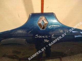 Капот Renault Scenic 1 1998г.  - Фото 6