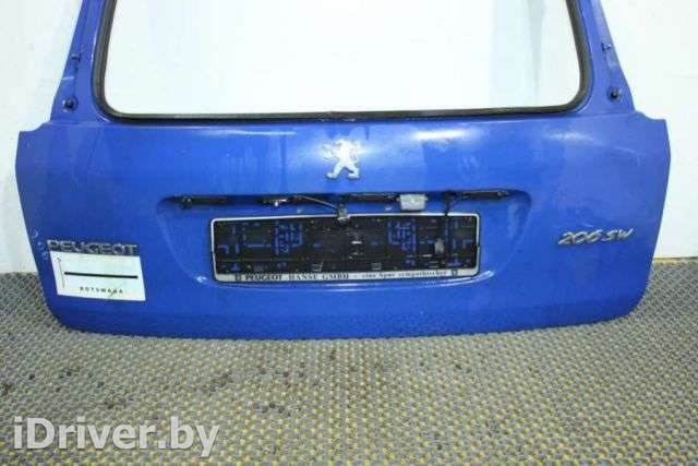 Крышка багажника (дверь 3-5) Peugeot 206 1 2004г.  - Фото 1