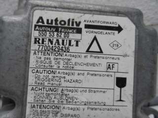 Блок управления подушек безопасности Renault Scenic 2 2005г. 550536200 - Фото 2