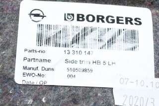 Обшивка багажника Opel Astra J 2012г. 13310147 , art164609 - Фото 6