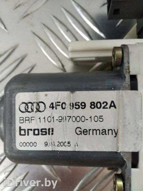 4F0959802A,1101997000105 Моторчик стеклоподъемника задний правый к Audi A6 C6 (S6,RS6) Арт 27008 - Фото 2