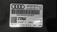 Блок ручника (стояночного тормоза) Audi A7 1 (S7,RS7) 2012г. 4H0907801F,4H0907801A - Фото 4